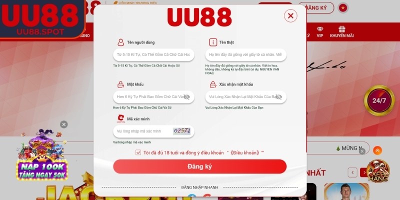 Đăng Ký uu88 1 UU88 được nhiều người lựa chọn nhờ hệ thống vận hành ổn định