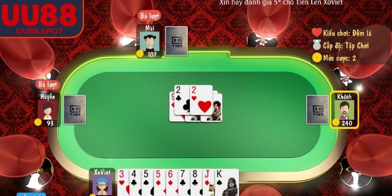 Nắm vững các tay bài trong tiến lên miền nam UU88 và chức năng của chúng